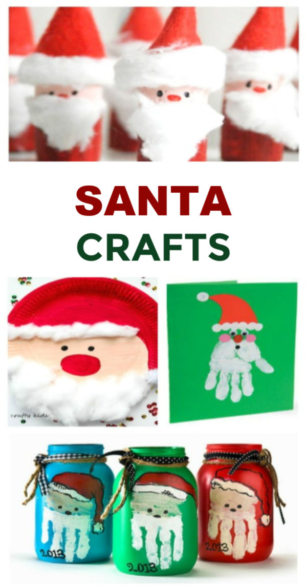 Santa craft for deals toddlers